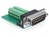 DeLOCK 65275 changeur de genre de câble Sub-D 15 pin Gameport 16 pin Terminal block Vert
