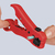 Knipex 16 60 06 SB kabel stripper Rood