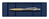 Caran d-Ache Cosmic Blue Zwart Intrekbare balpen met klembevestiging 1 stuk(s)