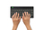 R-Go Tools Compact Break Clavier ergonomique R-Go , clavier compact avec logiciel de pause,QWERTZ (DE), Bluetooth, noir