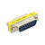 InLine 47719 tussenstuk voor kabels VGA (D-sub) female 15 pin Sub-D Zilver