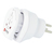 Skross Combo World to Israel power plug adapter White