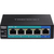 Trendnet TE-GP051 Netzwerk-Switch Unmanaged Gigabit Ethernet (10/100/1000) Power over Ethernet (PoE) Schwarz