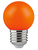 Sylvania Toledo Deco Ball Orange E27 SL ampoule LED 1 W