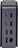 eSTUFF ES623015 dokkoló állomás és port replikátor Vezetékes USB4 Alumínium, Fekete