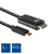 ACT AC7315 Videokabel-Adapter 2 m USB Typ-C HDMI Typ A (Standard) Schwarz