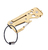 TROIKA KTL25/GO Multi-Tool-Zange Schlüsselkette 10 Werkzeug Schwarz, Gold