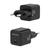 AISENS Cargador GaN 25W, 1xUSB-C PD3.0 QC4.0, Negro