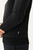 V-Pullover Merino-Wolle, schwarz, M - schwarz | M: Detailansicht 7