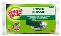 Scotch-Brite Tampon à récurer Classic, pack de 3, vert (18020097)