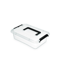 Pojemnik do przechowywania MOXOM Simple box, 3,1l, z rączką, transparentny