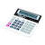 Kalkulator biurowy DONAU TECH, K-DT4125, 12-cyfr. wyświetlacz, wym. 155x152x28 mm, biały