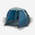 Camping Tent With Poles - Arpenaz 4.1 - 4 Person - 1 Bedroom - One Size