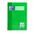 Oxford TOUCH A5 Vokabelheft, Lineatur 53 (2 Spalten), 32 Blatt, Optik Paper®, geheftet, grün