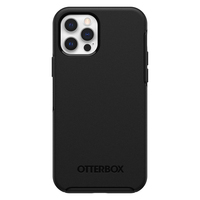 OtterBox Symmetry antimicrobieel iPhone 12 / iPhone 12 Pro Zwart - ProPack - beschermhoesje