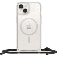 OtterBox React Necklace Case MagSafe Apple iPhone 14 Stardust - Transparent - ProPack (ohne Verpackung - nachhaltig) - Schutzhülle mit Kette/Umhängeband