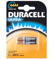 Duracell® Batterie Alkali LR 61 (AAAA); 2er Pack in Blister