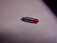 Red Fixation LED Bulb Red Fixation Bulb Blinking Diode