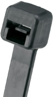 Kabelbinder, lösbar, Nylon, (L x B) 71 x 1.8 mm, Bündel-Ø 0.3 bis 15 mm, schwarz