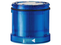 Xenon-Blitzlichtelement, Ø 70 mm, blau, 115 VAC, IP65