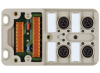 Passiver Sensor-/Aktor-Verteiler, SAI-4-MMS 5P M12 1:1 UT