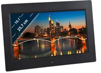 Digiframe 1050 10.1" TFT LED 1024x600 Pixels (16:9), Black 250cd/m, 500:1, 256MB, USB2.0, Mini-USB 2.0, Earphone jack