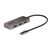3-Port Usb-C Mst Hub - Usb Type-C To 3X Hdmi Multi-Monitor Adapter For Laptop - Triple Hdmi Up To 4K 60Hz With Dp 1.4 Alt