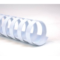 Plastikbinderücken CombBind, A4, PVC, 12 mm, 100 Stück, weiß GBC 4028197