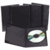 DVD-Hülle Juwel Case mit Booklet schwarz VE=5 Stück
