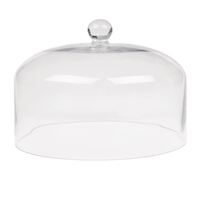 Olympia Cake Stand Dome Made of Glass 285(�) x 200(H)mm Fits Base CS013