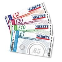 Nisbets Gift Voucher ??10 Card with New Useful Features for Better Experience