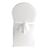 Bolero Banquet Chair Cover in White Made of Polyester with Foot Pockets