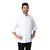 Whites Atlanta Unisex Chef Jacket in White - Polycotton - Teflon Coated - S