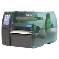 Cab SQUIX 6.3 Etikettendrucker mit Abreißkante, 300 dpi - Thermodirekt, Thermotransfer - LAN, USB, USB-Host, seriell (RS-232), Thermodrucker (5977035)