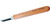 Kerbschnitzmesser PFEIL Form 6 Länge 145 mm, mit Holzheft