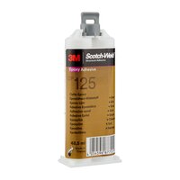 3M™ Scotch-Weld™ 2-Komponenten-Konstruktionsklebstoff auf Epoxidharzbasis DP125, Transluzent, 48.5 ml