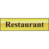 Restaurant sign