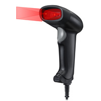 2D USB HANDHELD CMOS BARCODE SCANNER, 300 FPS SCAN RATE,16 SCAN DEPTH,