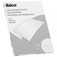 Basics A3 Gloss Laminating Pouches Light - Pack of 100