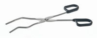 Crucible tongs stainless steel with plastic handle