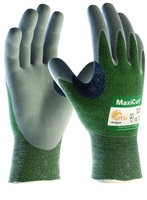 Kesztyű ATG (34-450) Maxicut Dry tenyér mártott vágásálló green 11