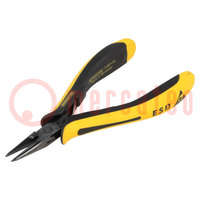 Pliers; precision,half-rounded nose,specialist; ESD; 130mm