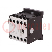 Contactor: 3-pole; NO x3; Auxiliary contacts: NO; 24VDC; 8.8A; 4kW