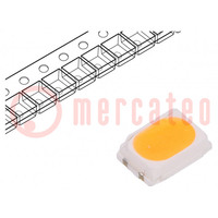 LED; SMD; 3020; white warm (gold plus); 19.4÷22lm; 2200-2500K; 80