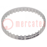 Timing belt; T5; W: 6mm; H: 2.2mm; Lw: 180mm; Tooth height: 1.2mm
