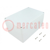 Enclosure: multipurpose; X: 120mm; Y: 180mm; Z: 90mm; ZP; light grey