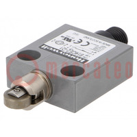 Limit switch; oblong metal roller Ø12,4mm; SPDT; 3A; max.250VAC