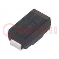 Diode: TVS; 400W; 36V; unidirectional; 1F (DO214AC)