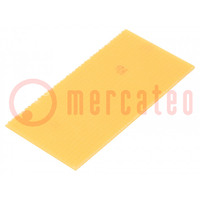 Board: universal; without copper; W: 100mm; L: 50mm; Thk: 1.6mm