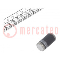 Diode: Gleichrichter; SMD; 400V; 1A; MELF plastic; Ufmax: 1,1V